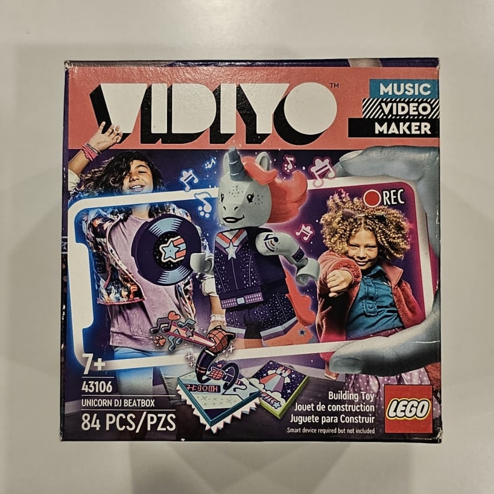 Factory Sealed LEGO UNICORN DJ BEATBOX VIDIYO (43106)